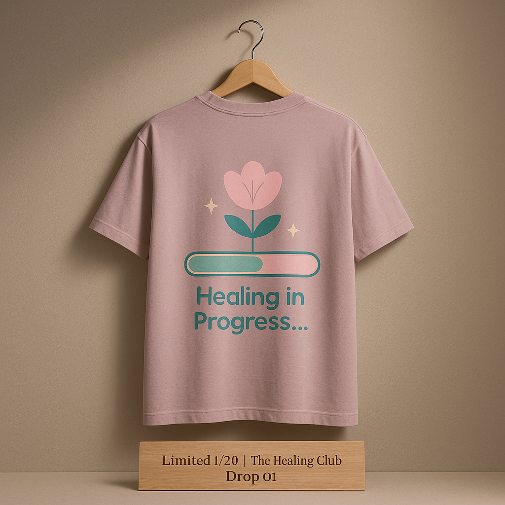 Healing in Progress – Oversized T-Shirt