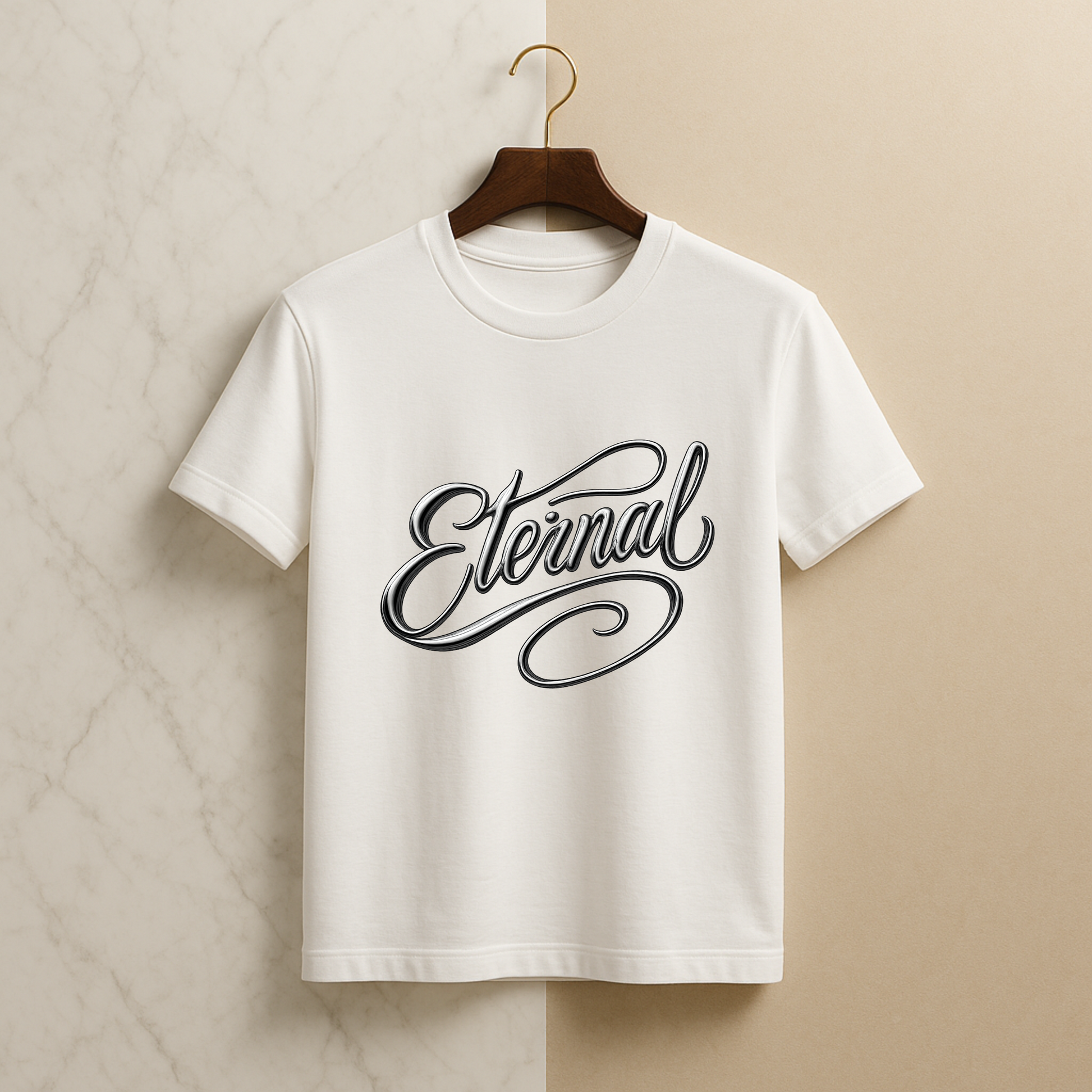 Eternal Script Oversized Tee