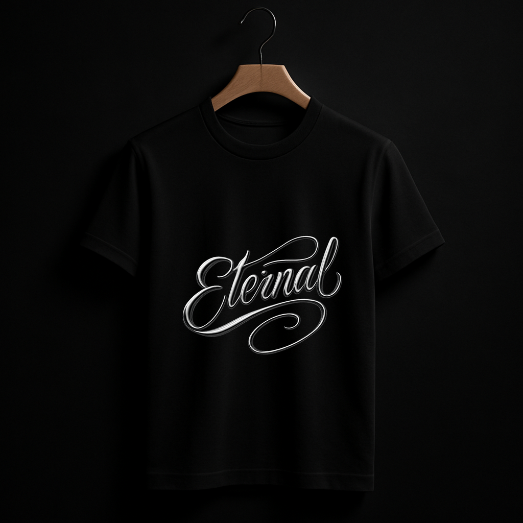 Eternal Script Oversized Tee