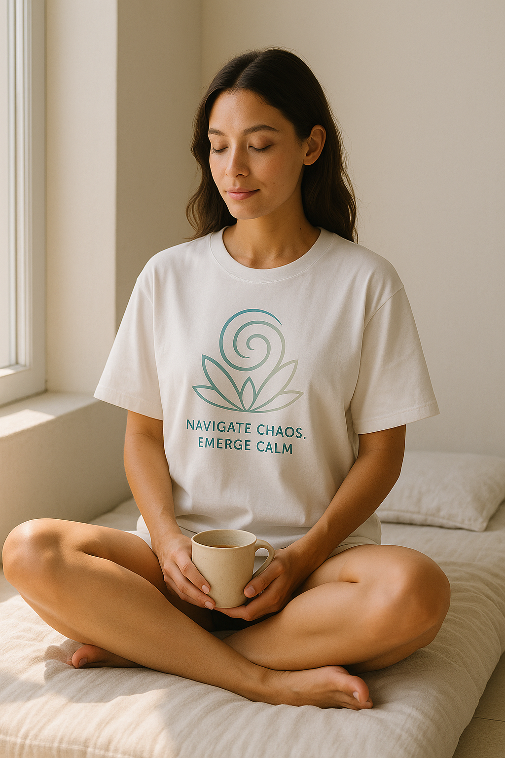 Unisex Oversized Spiral T-Shirt – 100% Cotton, Premium Fit